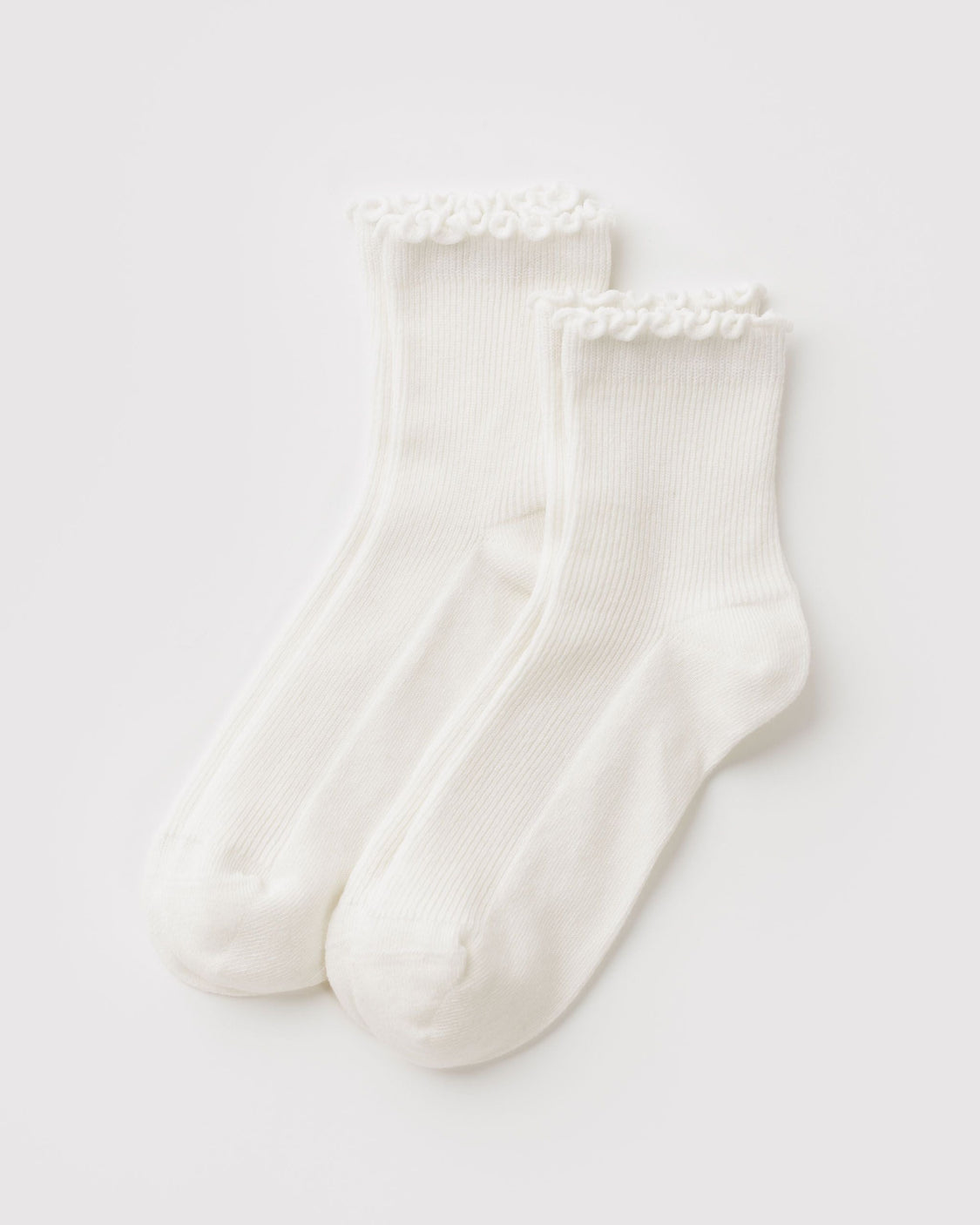 Lettuce Edge Sock Set of 2 X7
