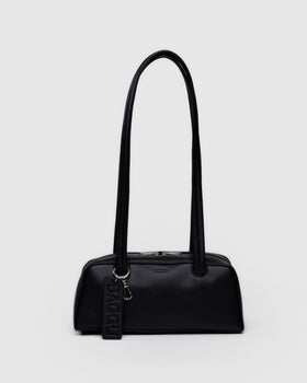 Small Recycled Leather Bowler Bag V2