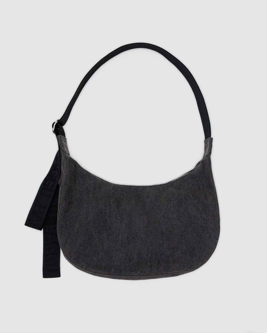 Medium Denim Crescent Bag E3