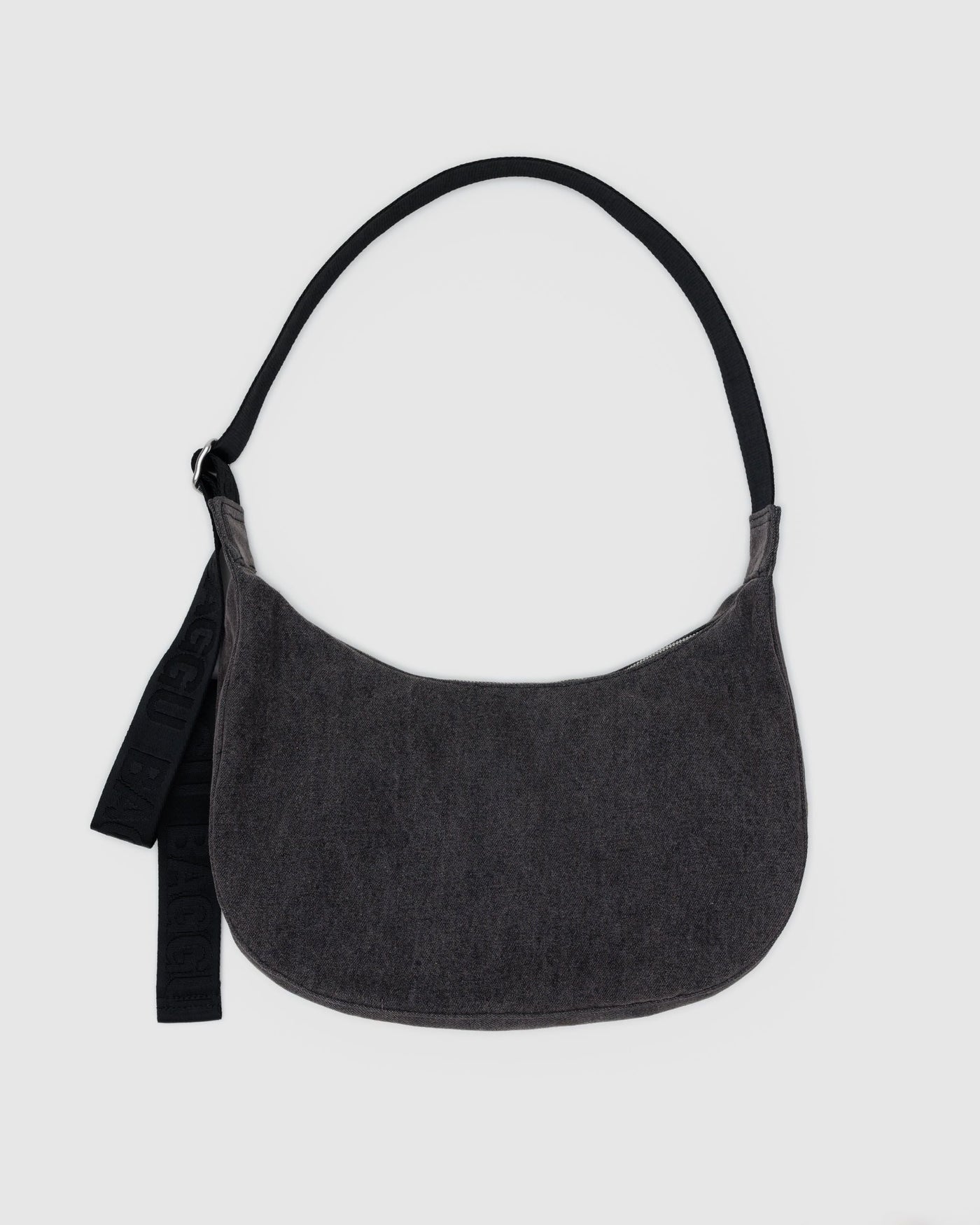 Medium Denim Crescent Bag E3