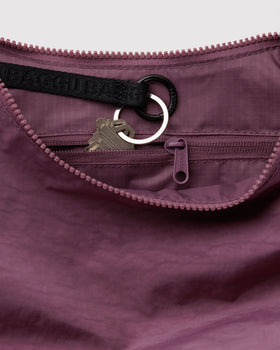 Medium Nylon Crescent Bag B2