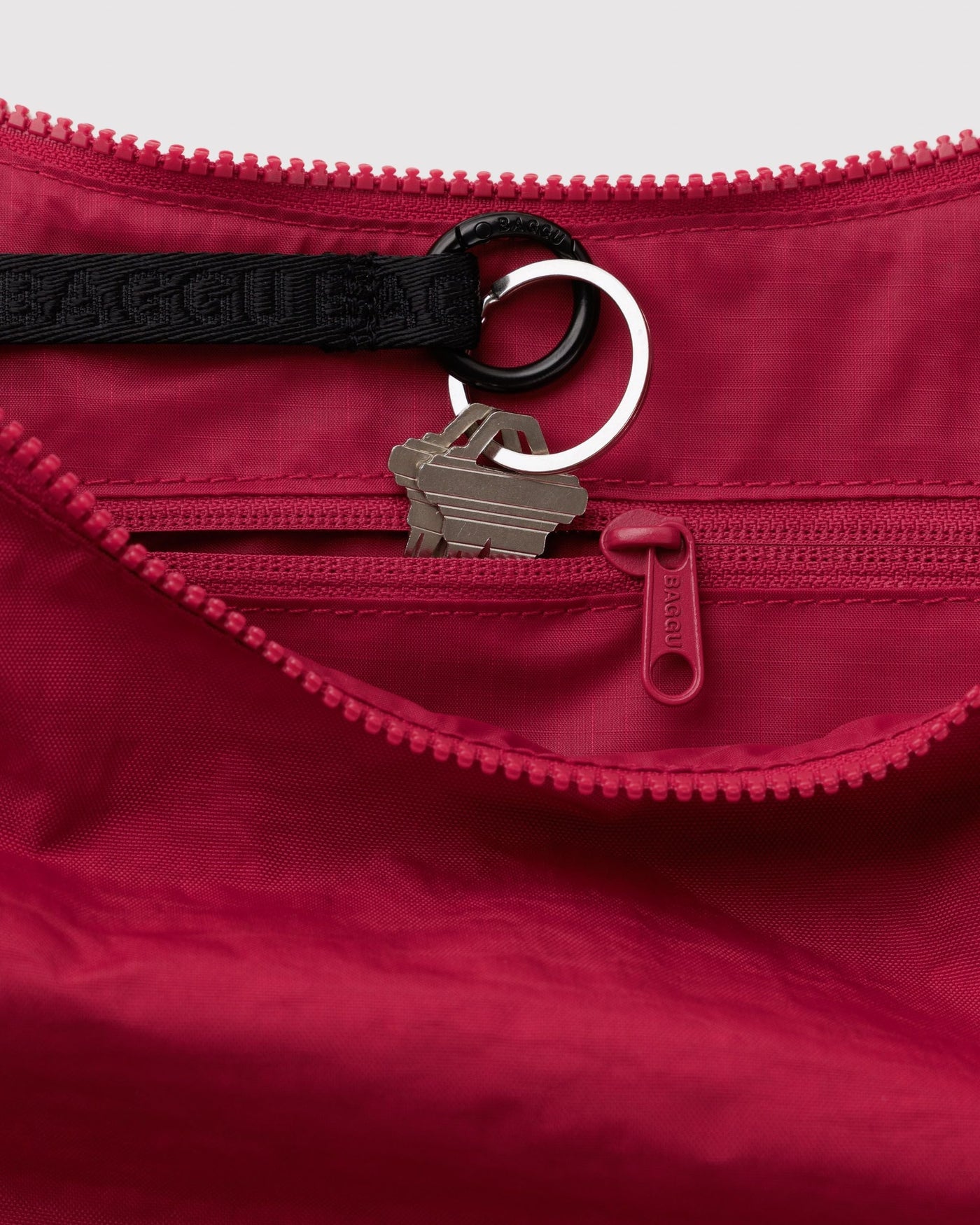 Medium Nylon Crescent Bag B2