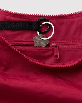 Medium Nylon Crescent Bag B2