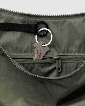 Large Nylon Crescent Bag D4