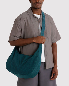 Large Nylon Crescent Bag D4