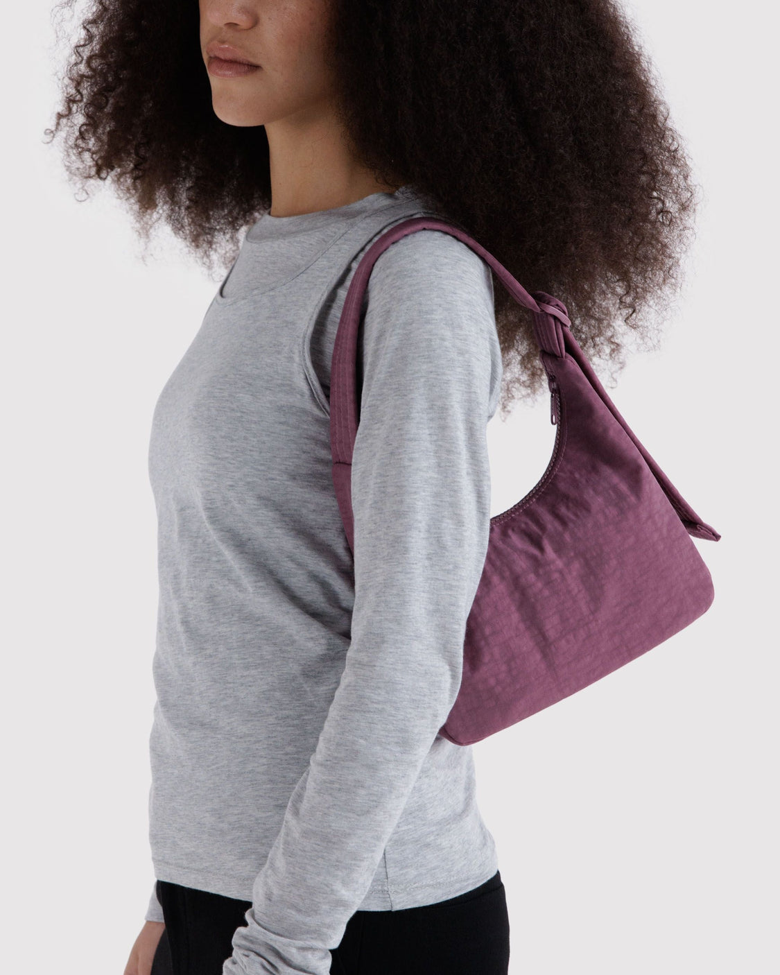 Mini Nylon Shoulder Bag F0