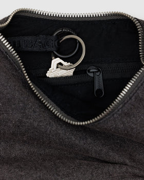 Small Denim Crescent Bag G6