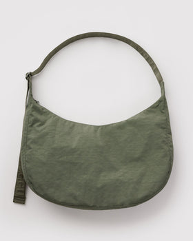 Large Nylon Crescent Bag B0