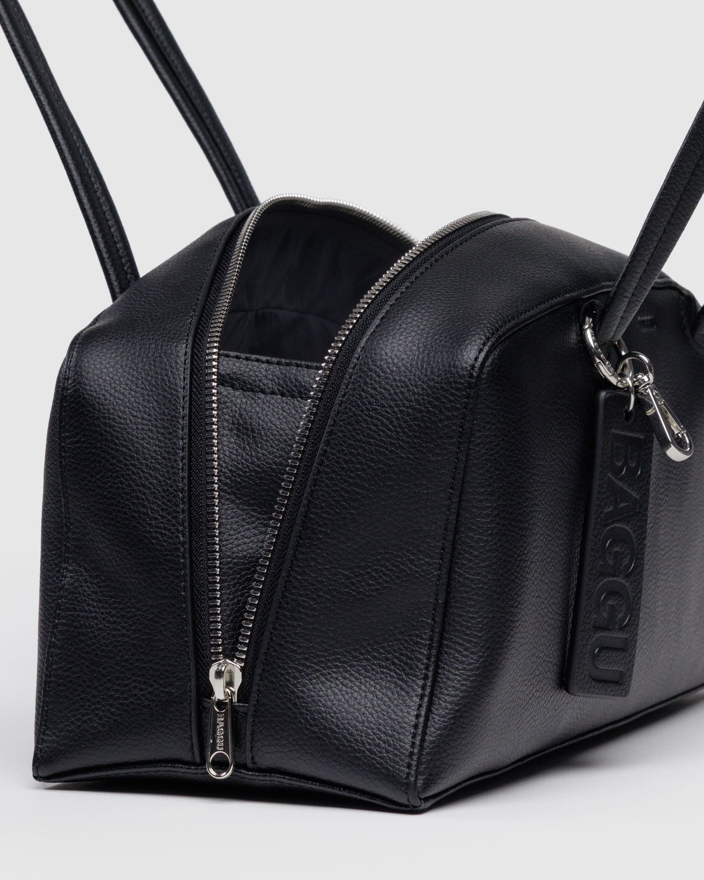 Recycled Leather Bowler Bag P9